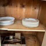 Buffet peinture craquelée