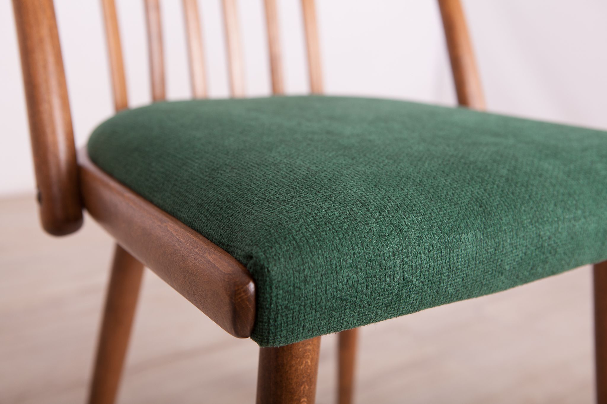 Green Dining Chairs by Antonin Suman for Ton, 1960