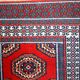 Vintage Indian Mahal handmade carpet 82cm x 156cm 1970s, 1C732