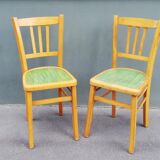 Pair of vintage bistro chairs