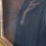 Pastel portrait of man signed Theophile Emmanuel Duverger 1861