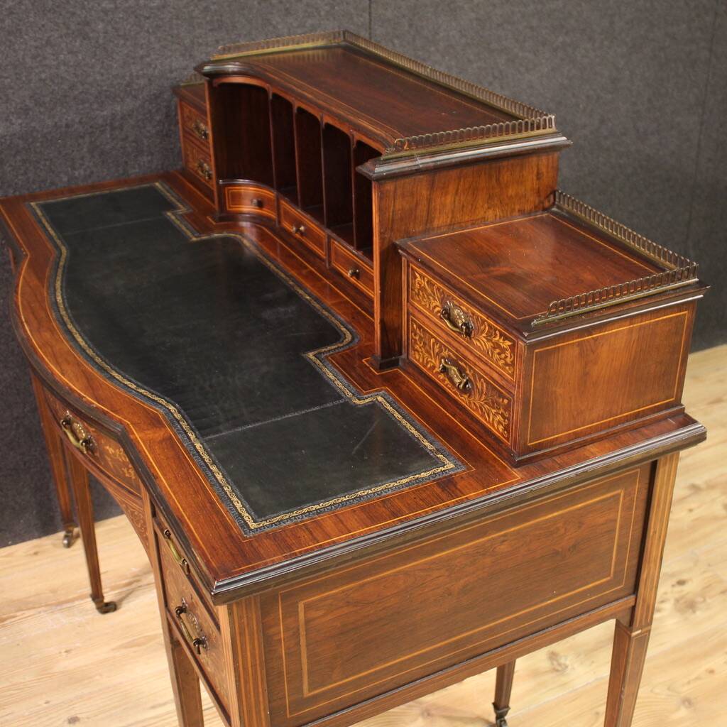 Elegant 19th century English writing desk