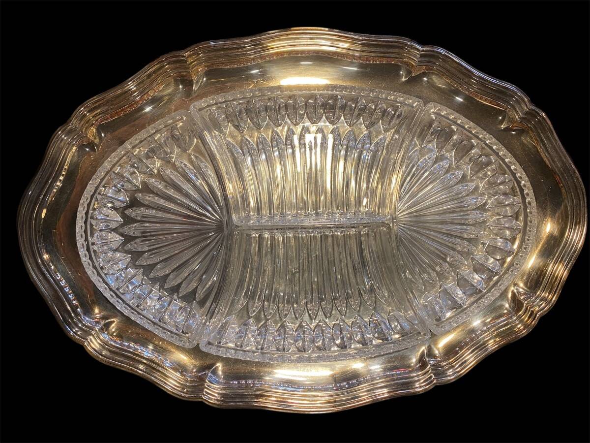 Christofle five-piece tableware set