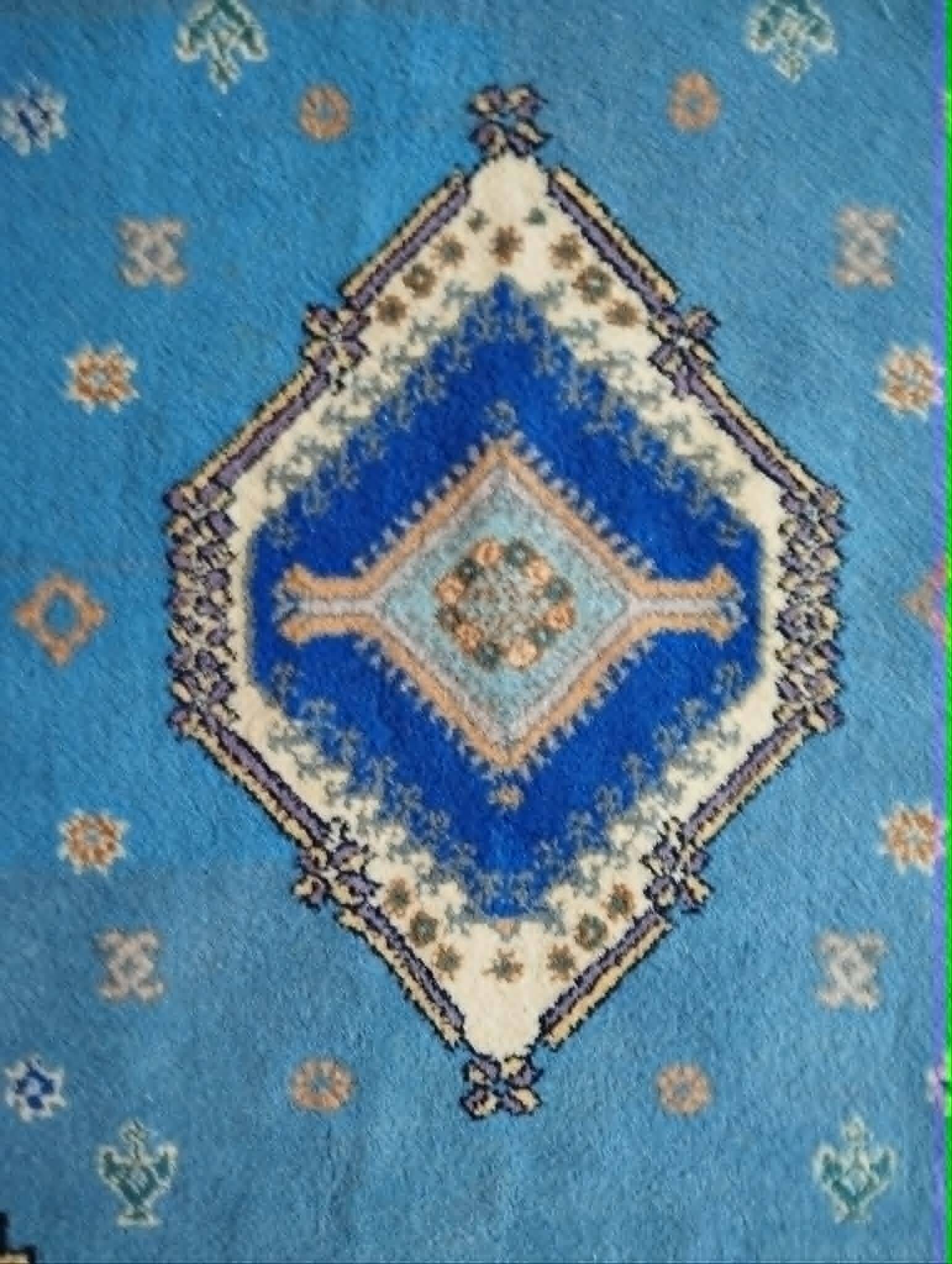 Handmade Berber Carpet Fes 245x178cm