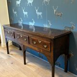 18th century 3 drawer sideboard