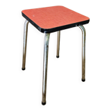 Pink formica stool 1960