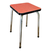 Pink formica stool 1960
