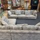 Modular sofa by Roche Bobois from the 1980s in fabric, 2 modules.