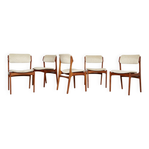 Ensemble de 5 chaises - erik buck