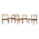 Set of 5 Erik Buck Dining Chair No.49 for O.D. Møbler
