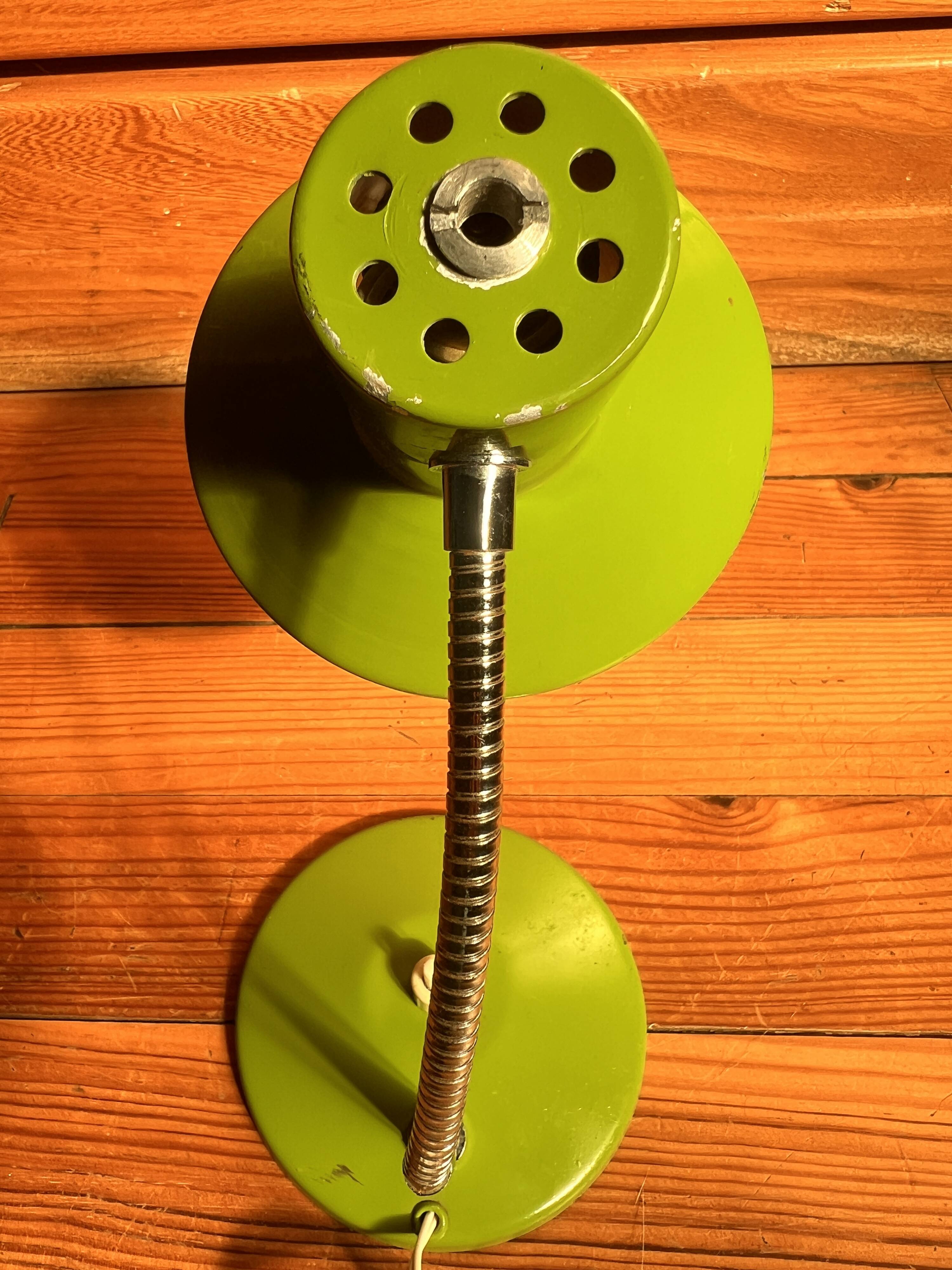 Lampe de bureau verte, 1970