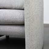 Design Leolux armchair model Fidamigo in thick gray fabric