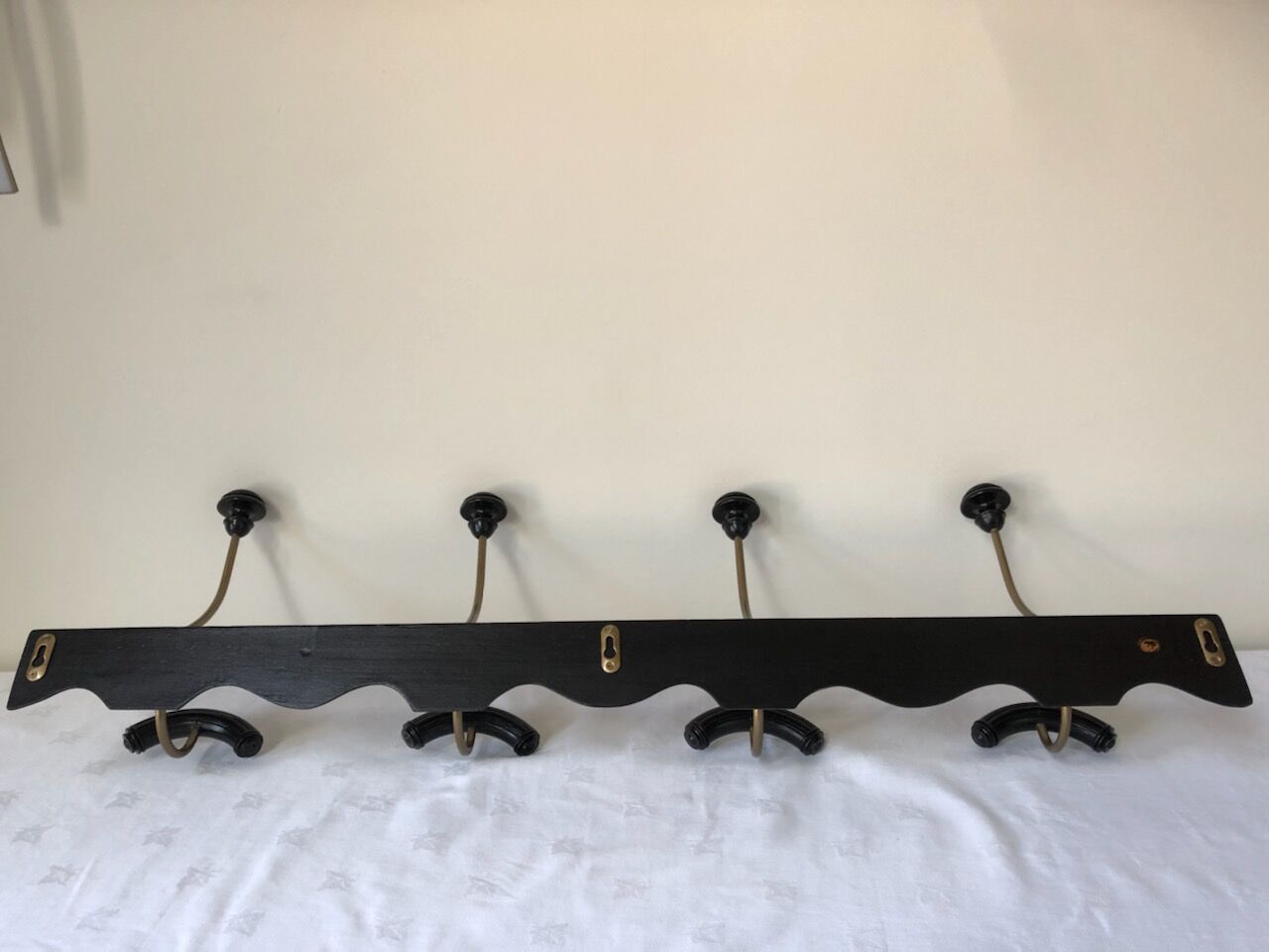 Old wall coat rack