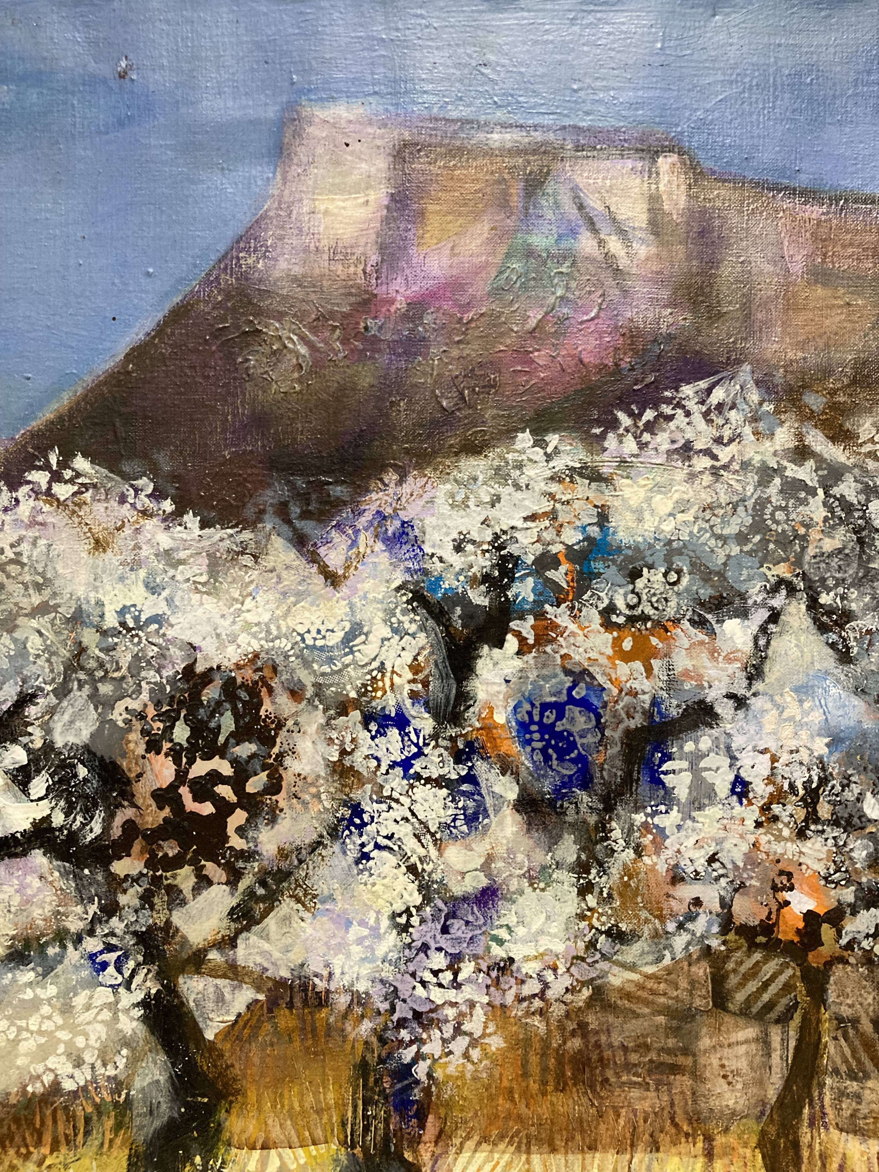 Thalmos, The Holy Mountain Sainte-Victoire, Oil on canvas