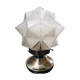 Old lamp globe opalescent glass rare model Ø 18 cm ART DECO 1930 POLYEDRE 96 faces STARS