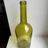 Old bottle in green glass 30s