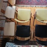 Set of 6 Hillestak Armchairs by designers Lucienne and Robin Day, Hill editions.