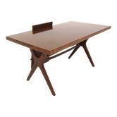 Scandinavian mahogany dining table, Sweden, 1950s