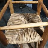 Pair of brutalist chairs