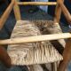Paire de chaises brutaliste