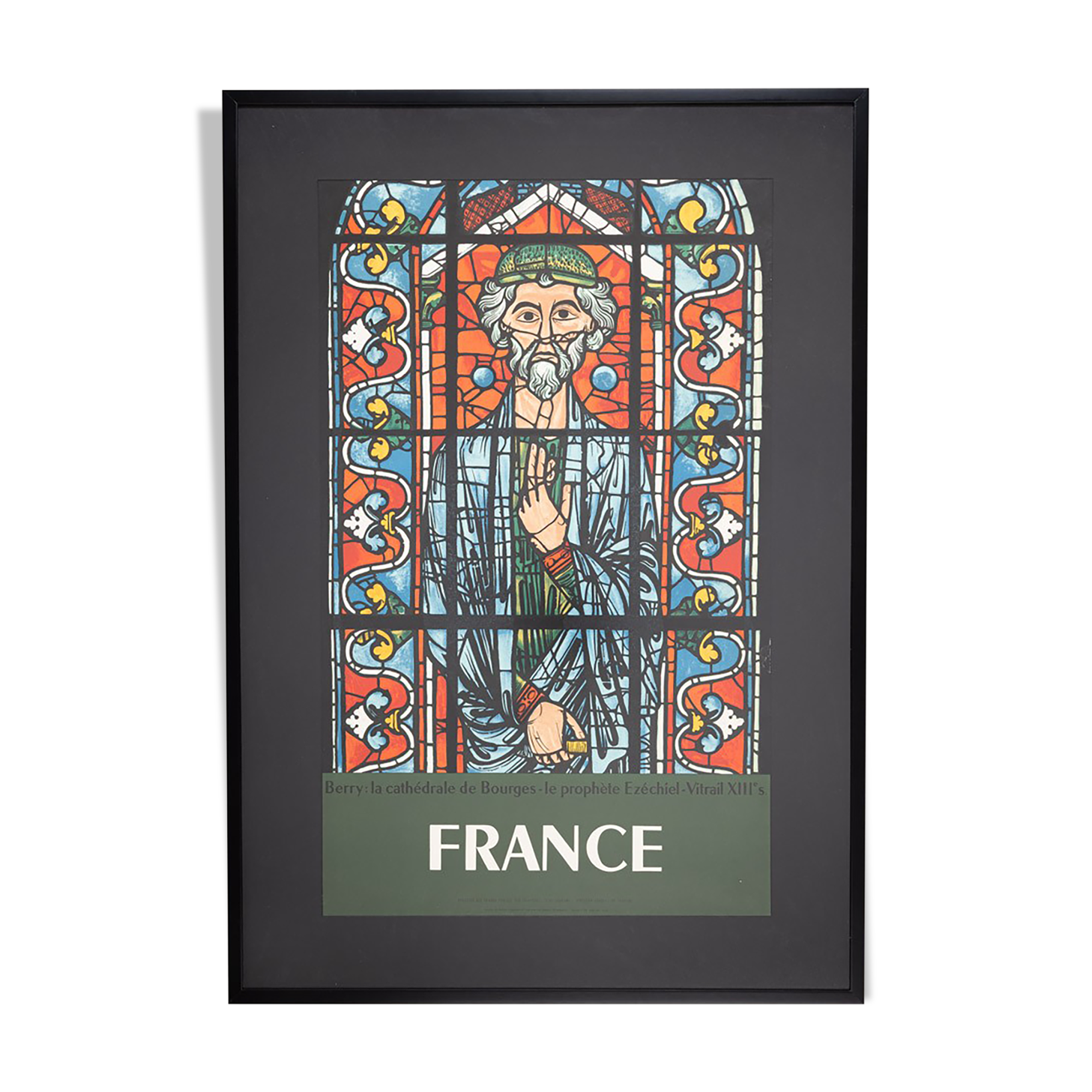 La Cathédrale de Bourges, SNCF Travel Poster, 87 x 124 cm