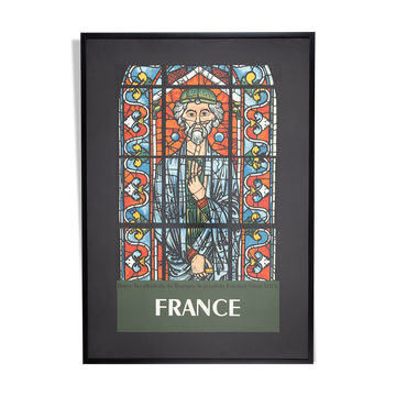 La Cathédrale de Bourges, SNCF Travel Poster, 87 x 124 cm