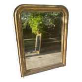 Miroir Louis-Philippe doré