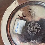 Old silver metal piston coffee maker