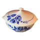 Large floral soup tureen