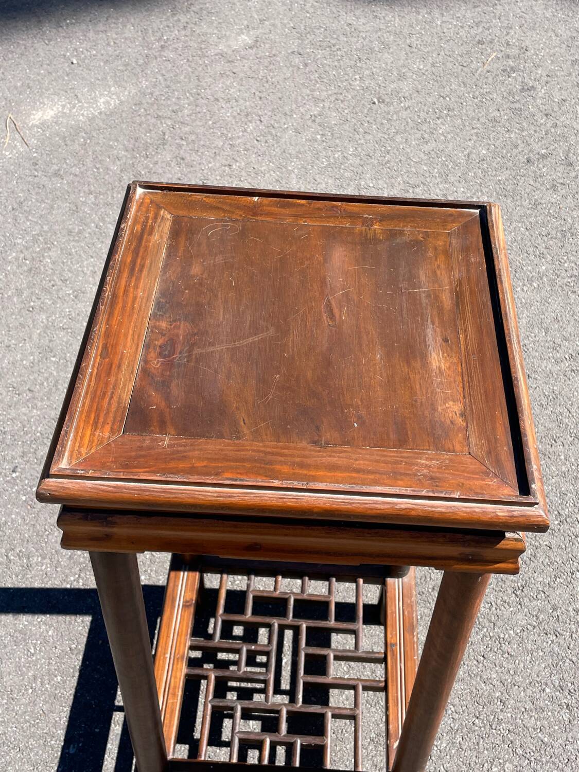 Chinese wooden tea table
