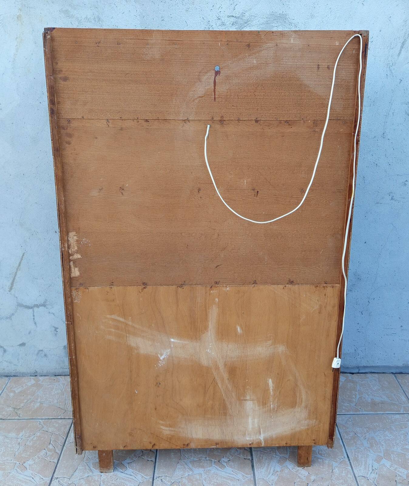 Vintage beech secretary