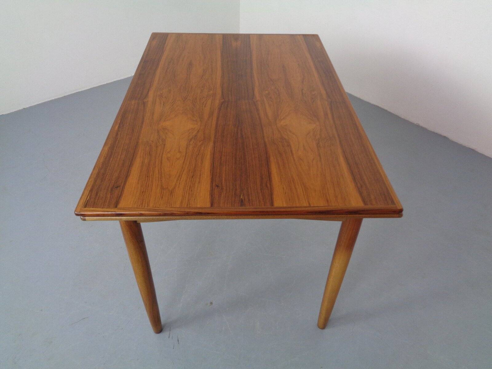 Danish Extendable Dining Table by Rosewood, 1960s