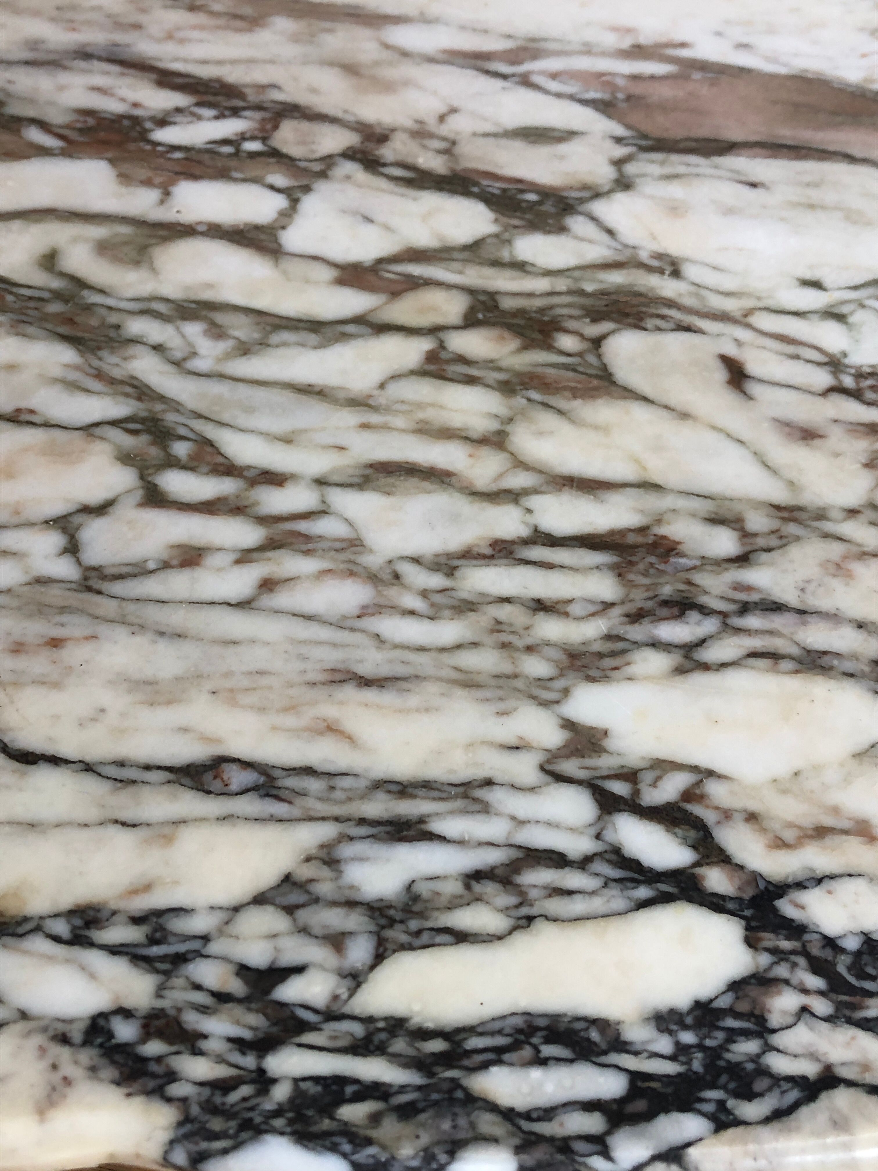 Marquetry bedside table