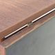 Table basse extensible en teck danois modèle PJ 56B par Grete Jalk, années 1960.