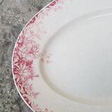 Flat Oval Gien model Autumn Flowers