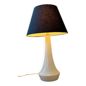 opaline lamp and brass - Sweden 60s/70s