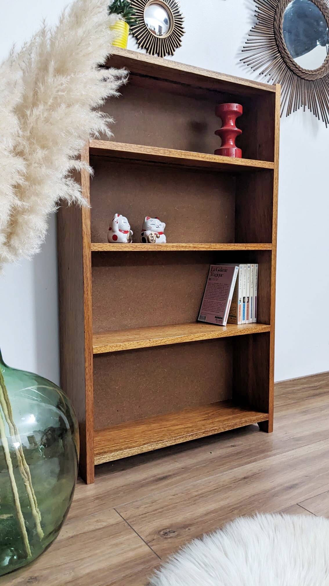 Vintage floor shelf