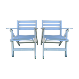 paire de fauteuils pliants - 1970