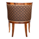 Restored Biedermeier Walnut Armchair, Vienna, Austria, 1820s