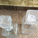 Set of whisky decanters