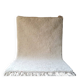 Traditional handmade pure white wool rug size 1.5/2.5 m.