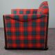 Fauteuil Art Déco à carreaux Max Coini