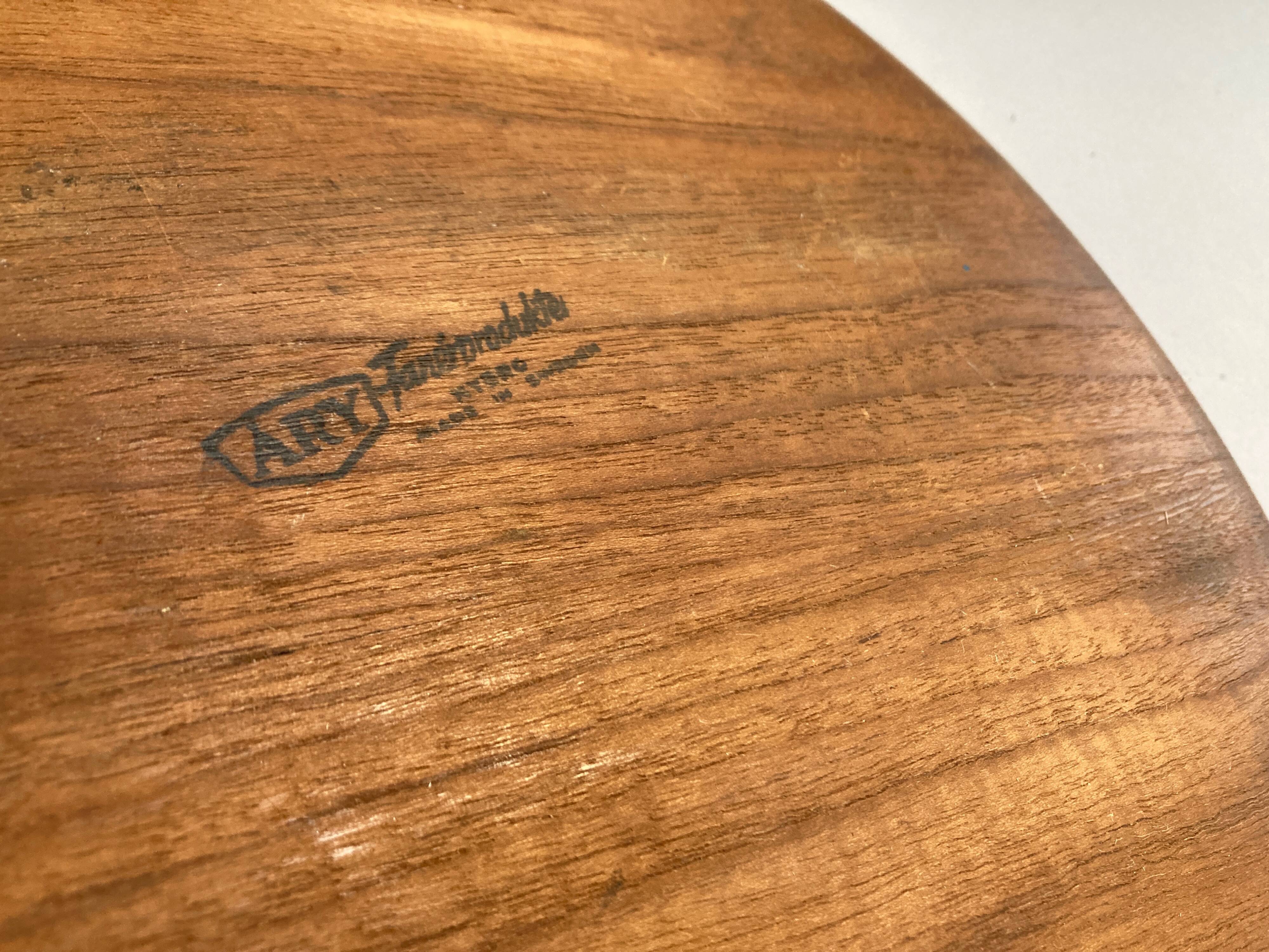 Scandinavian Nybro tray, Sweden 1960