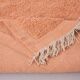 Peach Vintage Moroccan Rug 187 x 252 cm - Handmade Berber Wool Rug Boho