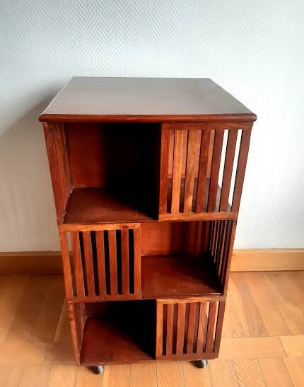 Scandinavian vintage teak bookcase, 1960s