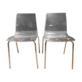 Chaises plexiglas