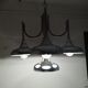 Lampe de plafond de la maison « Sciolari ». années 1960