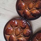 La Redoute x Selency set of 4 oyster plates