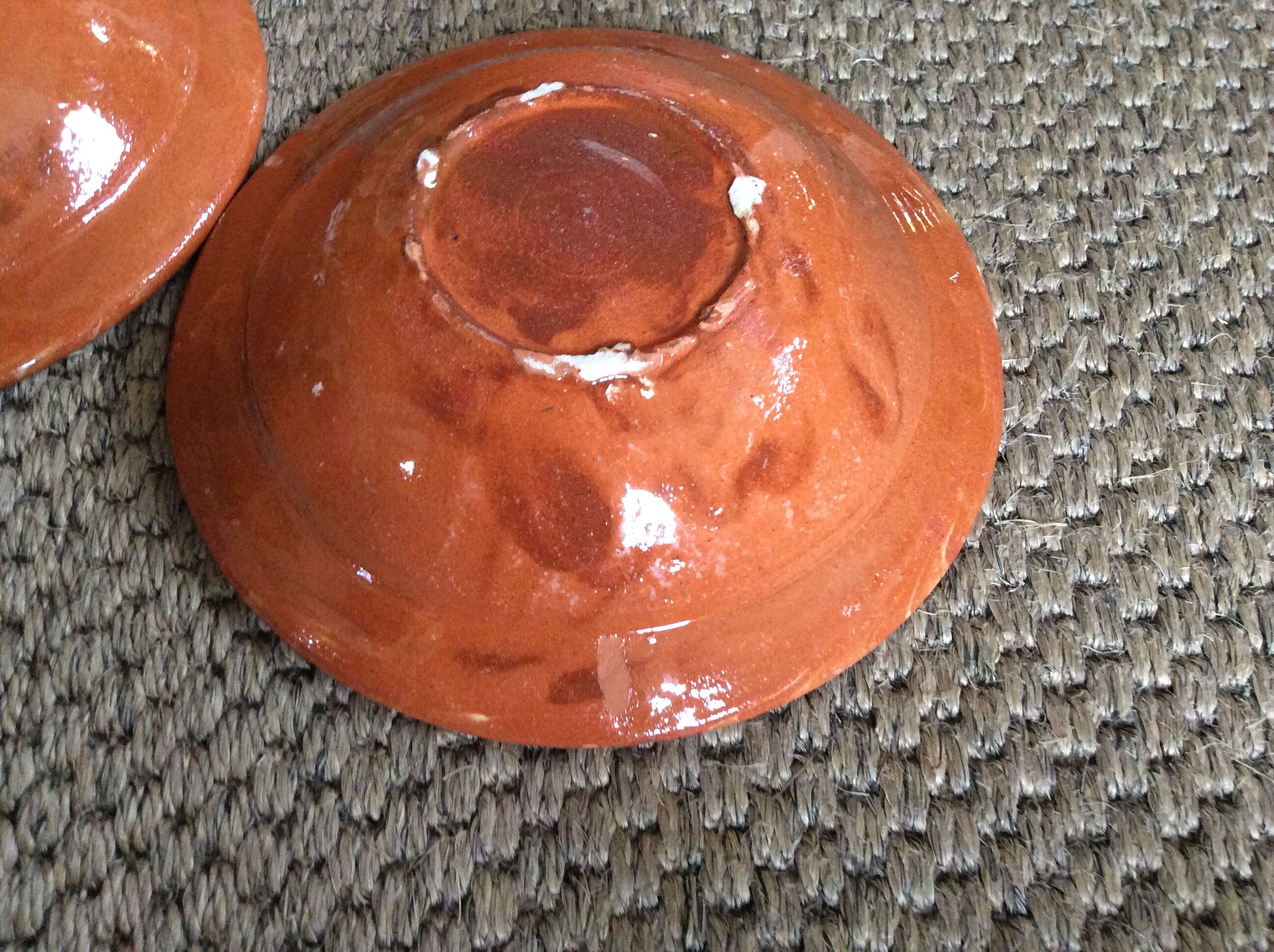 Series of 5 hollow plates