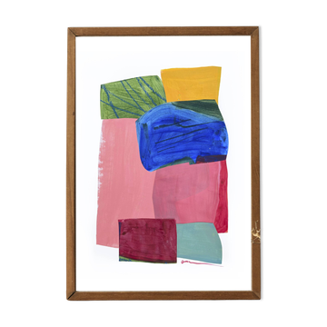 Collage on paper